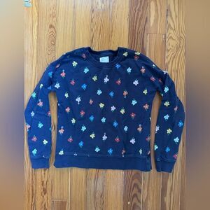 Hanna Andersson Floral Sweatshirt